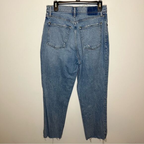 Abercrombie & Fitch Curve Love Ultra High Rise 90's Straight 30 - Picture 5 of 8